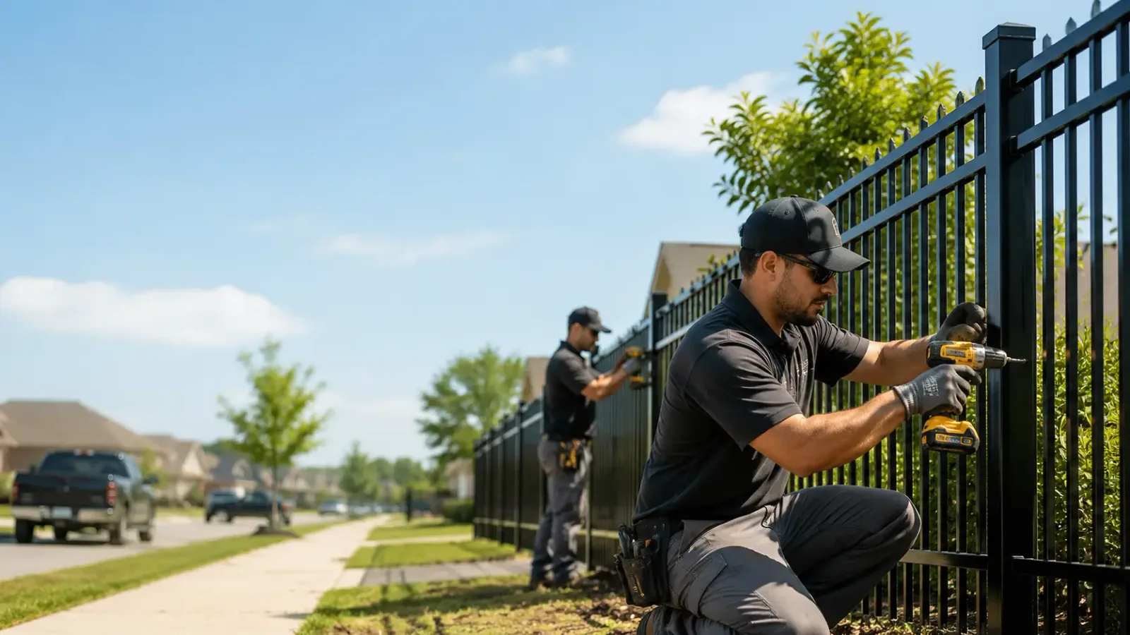 Metal Fence Installation in Oregon, WI